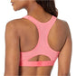Sutiã esportivo feminino Champion Intimates Stretch Racerback rosa tamanho X-G