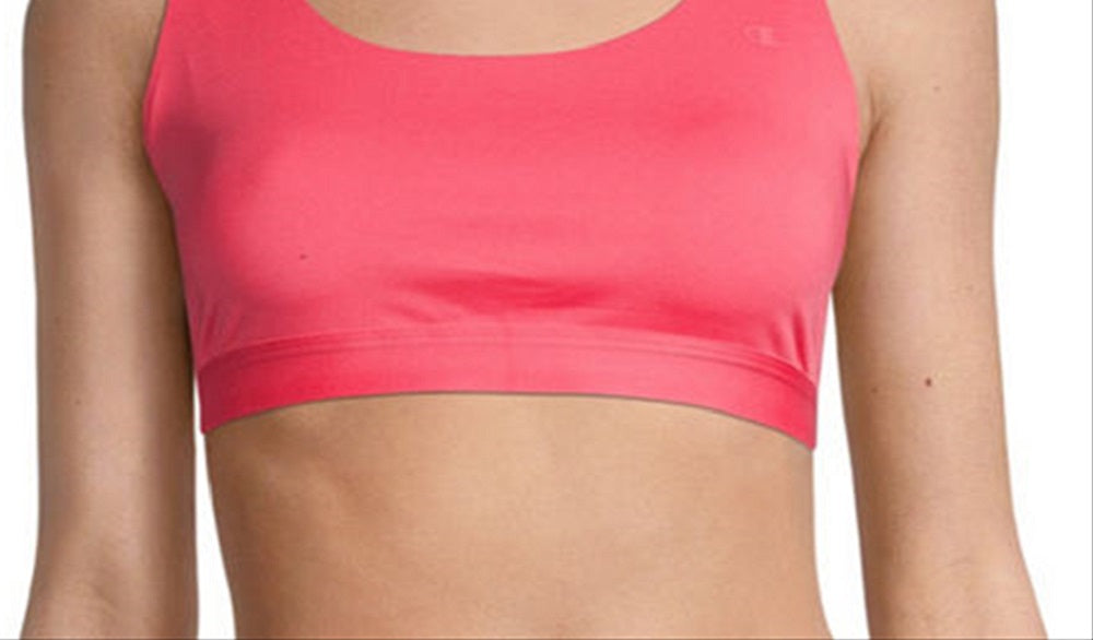 Sutiã esportivo Champion feminino de suporte médio, rosa, tamanho XX-G