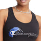 Sutiã esportivo feminino Champion The Authentic Racerback, preto, tamanho pequeno