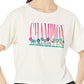 Camiseta feminina Champion The Cropped marrom