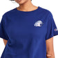 Camiseta feminina Champion Cropped Logo Azul Tamanho XXG