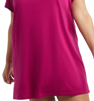 Vestido camiseta feminino Champion rosa tamanho 4X