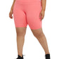 Calções de ciclismo Champion Absolute Eco feminino rosa tamanho 2X