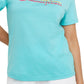Camiseta Champion Feminina Classic Logo Azul