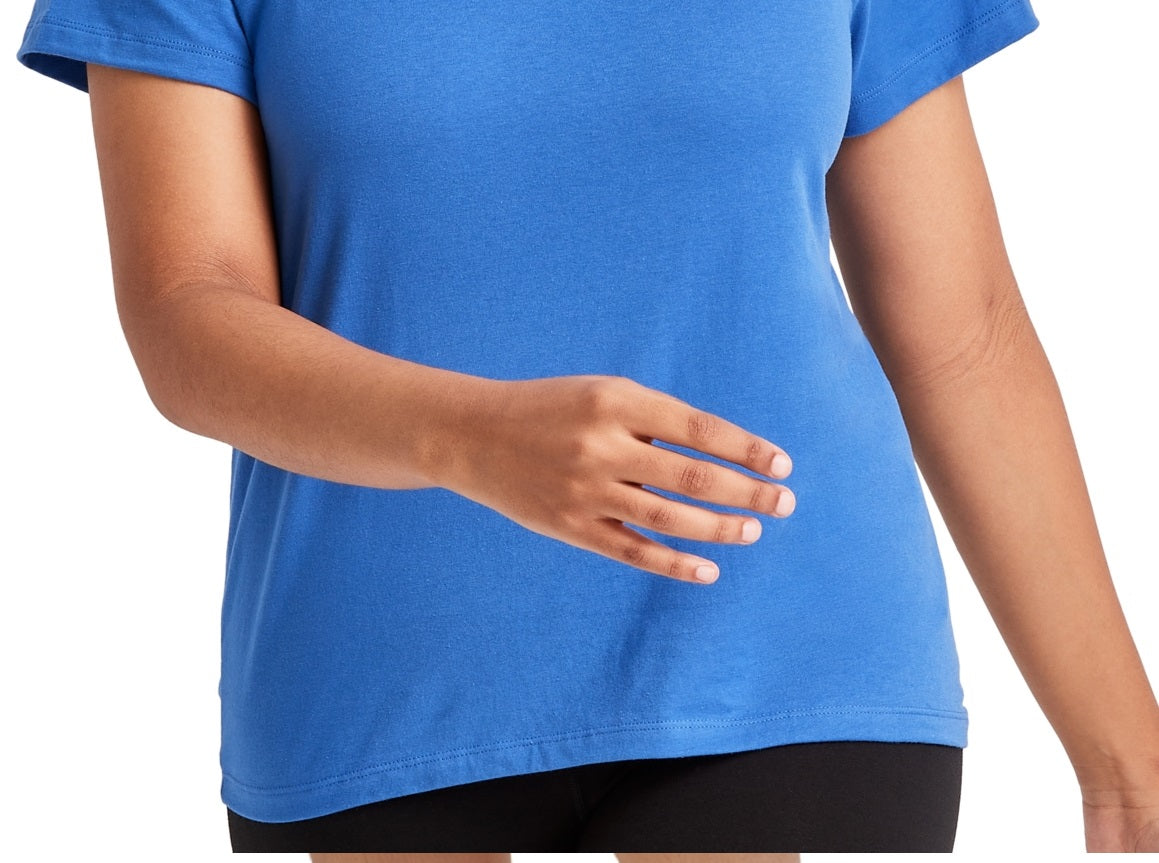 Camiseta Champion Classic Feminina Azul Tamanho P