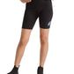 Bermuda de ciclismo Champion Authentic High Rise feminina, preta, tamanho médio