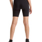 Bermuda de ciclismo Champion Authentic High Rise feminina, preta, tamanho médio