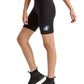 Bermuda de ciclismo Champion Authentic High Rise feminina, preta, tamanho médio
