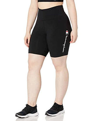 Bermuda de ciclismo Champion Authentic feminina preta tamanho 1X