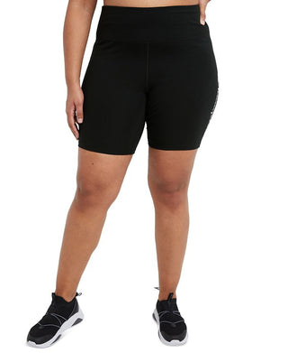 Bermuda de ciclismo Champion Authentic feminina preta tamanho 3X