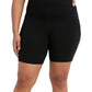 Bermuda de ciclismo Champion Authentic feminina preta tamanho 4X