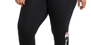 Champion Women's 7/8 Leggings Black Size 3X