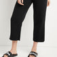 Champion Campus French Terry Wide Leg Crop Feminino Preto Tamanho XXG