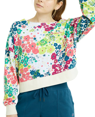 Moletom Champion Campus Print Feminino Marrom Tamanho Médio