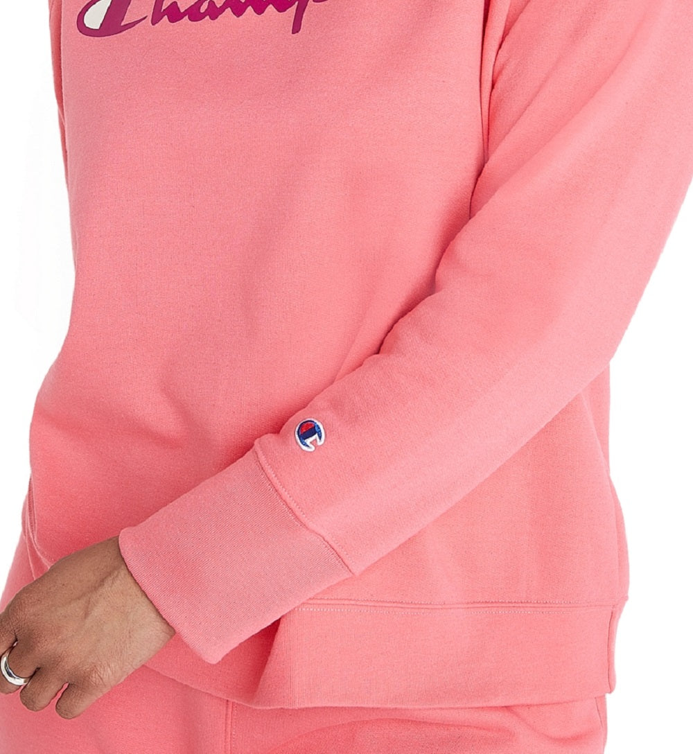 Moletom Champion Powerblend Signature Graphic Feminino Rosa Tamanho 2X