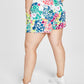Shorts Champion Feminino Estampado com Cordão Verde