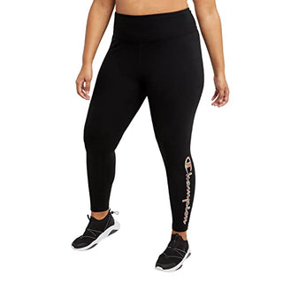 Leggings Champion 7/8 Authentic Feminina Preta Tamanho 2X