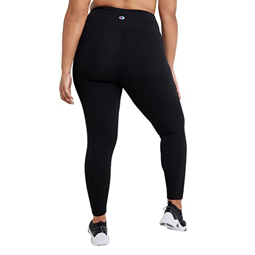 Leggings Champion 7/8 Authentic Feminina Preta Tamanho 2X