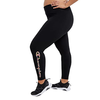 Leggings Champion 7/8 Authentic Feminina Preta Tamanho 2X