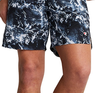 Bermuda Champion Masculina Estampada Performance 7 Azul Tamanho XX-G