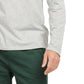 Camiseta de dormir de manga comprida Barbour Sheldon masculina, cinza, tamanho grande