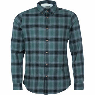 Camisa Barbour Joshua Masculina Verde Tamanho Médio