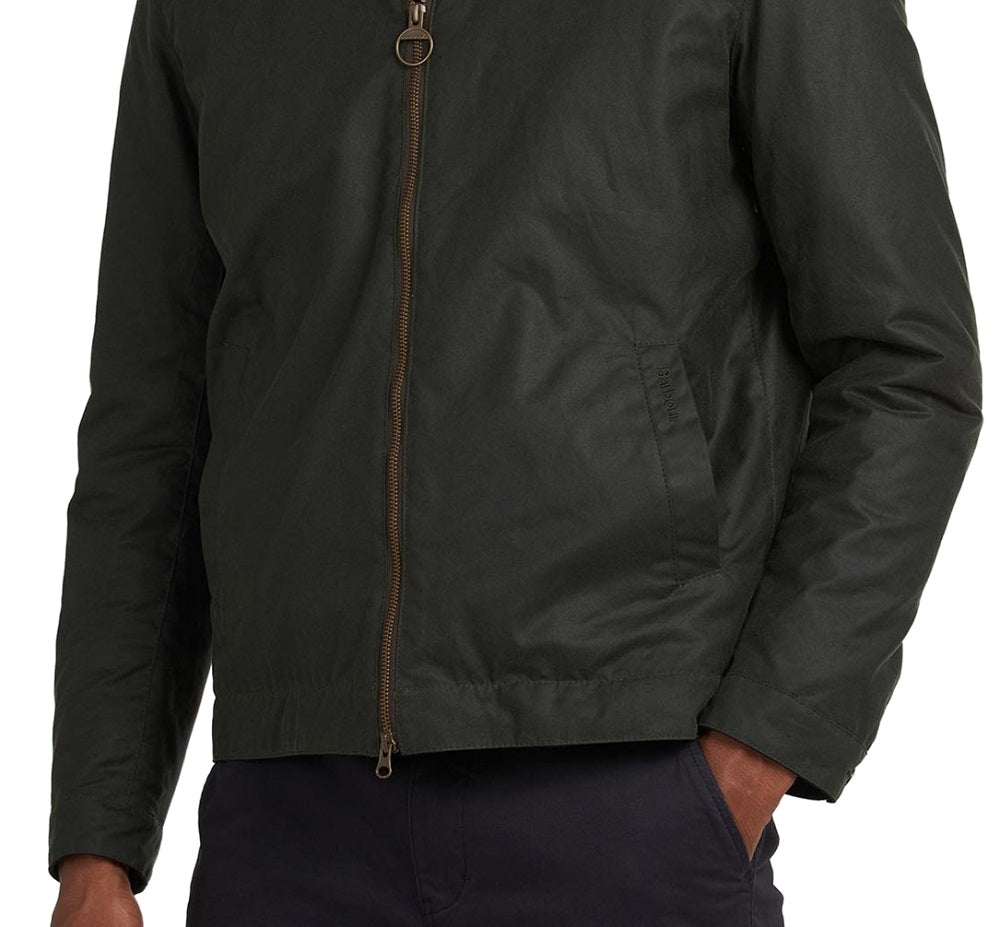 Jaqueta Barbour Harrington Quilt Masculina Verde Tamanho Médio