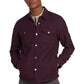 Camisa Carrbridge Over Masculina Barbour Roxa Tamanho M