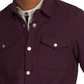 Camisa Carrbridge Over Masculina Barbour Roxa Tamanho M