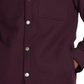 Camisa Carrbridge Over Masculina Barbour Roxa Tamanho M