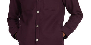Camisa Carrbridge Over Masculina Barbour Roxa Tamanho M