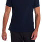 Camisa polo masculina Barbour Tartan Piquet Azul, tamanho médio