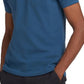 Camisa polo masculina Barbour Tartan Piquet Azul Tamanho P