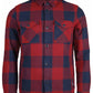 Camisa Barbour Hordon Masculina Azul Tamanho XX-G