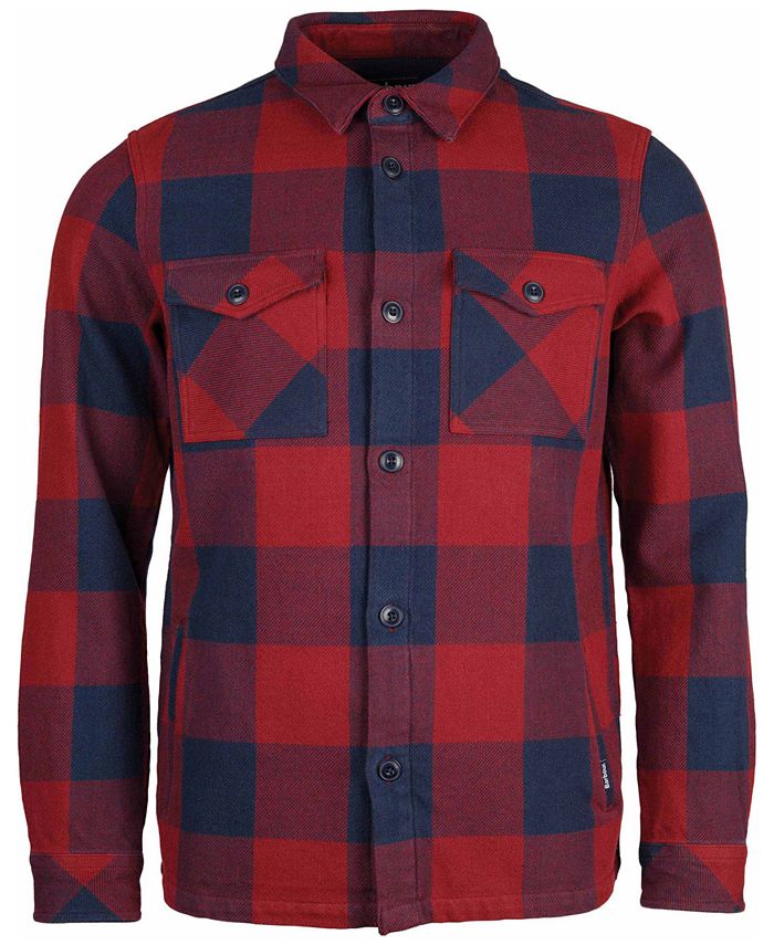 Camisa Barbour Hordon Masculina Azul Tamanho XX-G