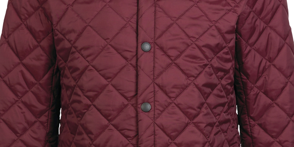 Jaqueta acolchoada Barbour Heritage Liddesdale masculina vermelha tamanho grande