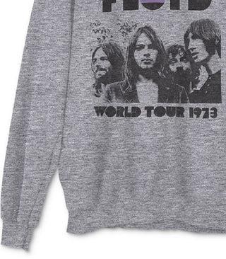 Moletom feminino Junk Food Floyd Tour cinza tamanho grande