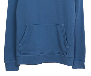 Moletom com capuz Kean Classic Fit com cordão e estampa de Junk Food Masculino, tamanho médio, azul