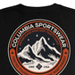 Camiseta Columbia Scraper Manga Curta Masculina Tamanho Preto Grande