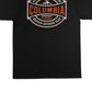 Camiseta Columbia Brews de manga curta masculina, preta, tamanho X-G