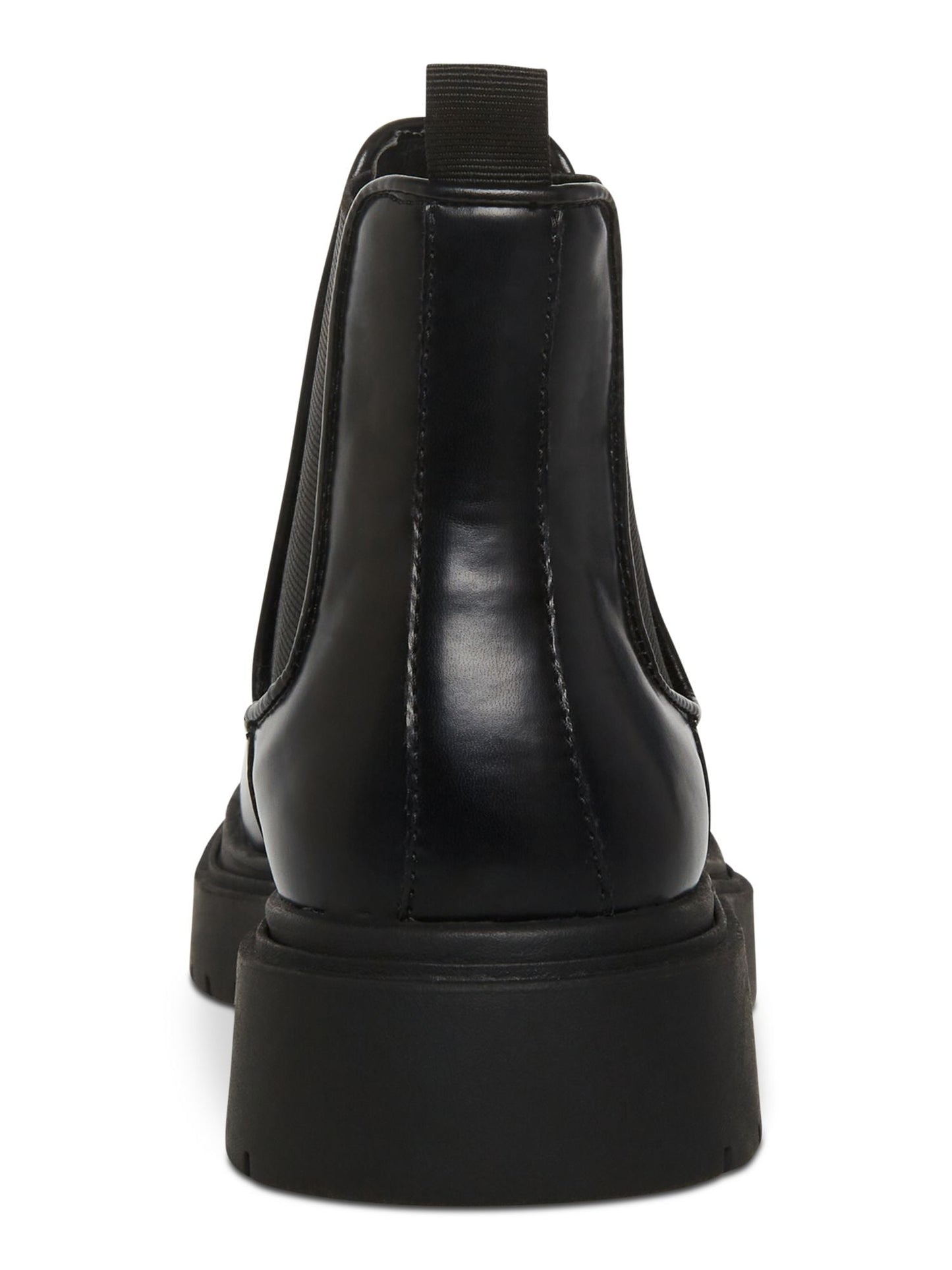 Botas Steve Madden Goring Comfort Aillem para Homem, Biqueira Redonda e Cunha, Pretas