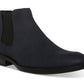 Bota Chelsea Madden Girl Maxxin de cano médio masculina, azul, tamanho 9,5
