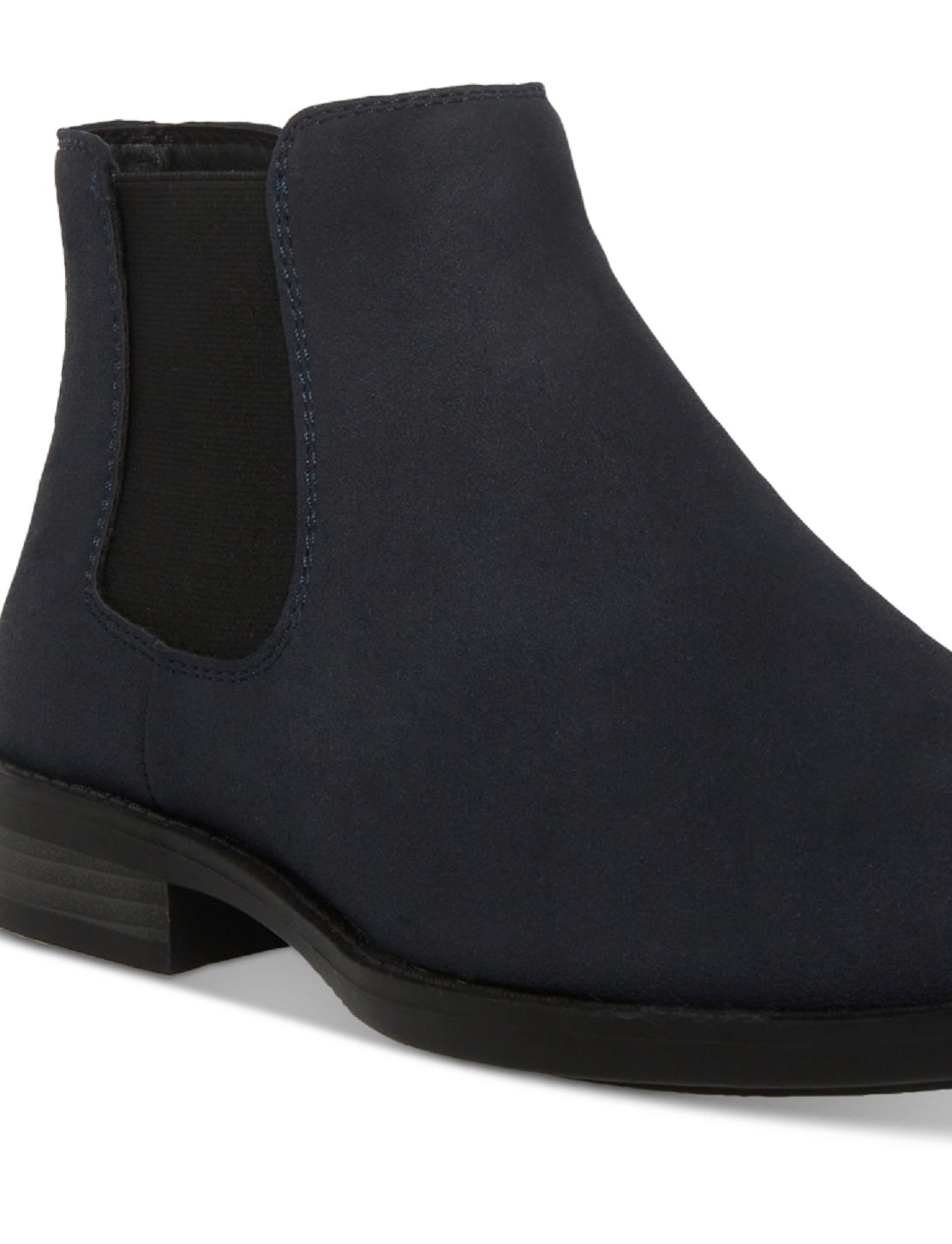 Bota Chelsea Madden Girl Maxxin de cano médio masculina, azul, tamanho 9,5