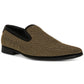 Pantufa Steve Madden Mezmoryz Stud Smoking Masculina Preta/dourada