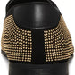 Pantufa Steve Madden Mezmoryz Stud Smoking Masculina Preta/dourada