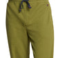 Calça de moletom térmica masculina Tommy Hilfiger, verde, tamanho XX-G