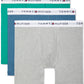 Cuecas Boxer Tommy Hilfiger Masculinas Classic Cotton, Pacote com 3, Verde, Tamanho Grande