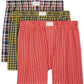 Tommy Hilfiger Boxers Masculinos Clássicos Estampados de Algodão Popeline Azul Tamanho GG