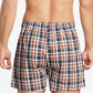 Tommy Hilfiger Boxers Masculinos Clássicos Estampados de Algodão Popeline Azul Tamanho GG