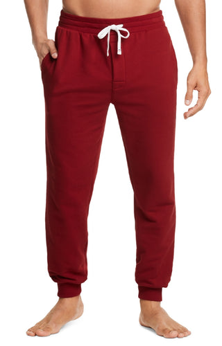 Calça de moletom masculina Tommy Hilfiger Modern Essentials Lounge Jogger vermelha tamanho XXL